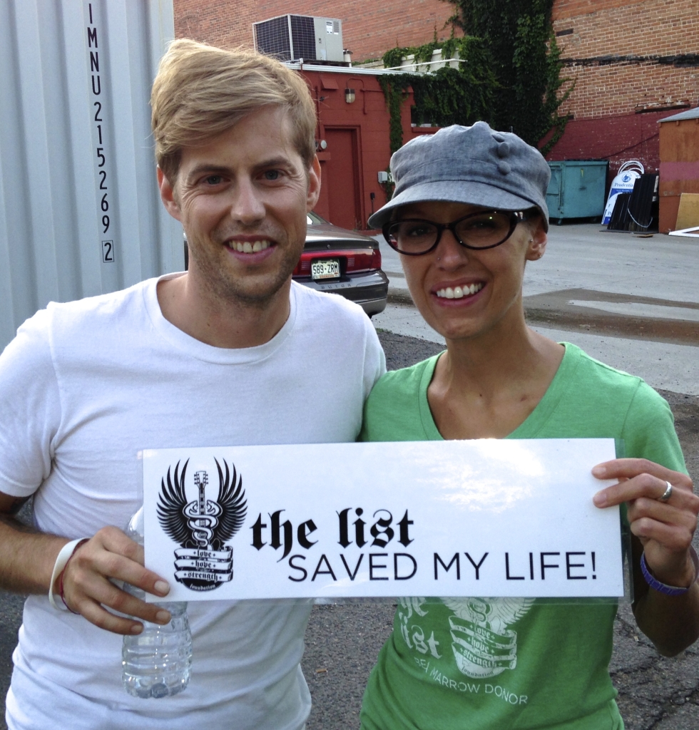 Andrew McMahon with Abby Fessler